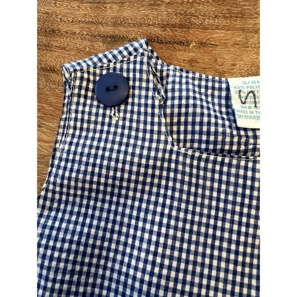 Easter Jon Jon Romper Bunny Baby Toddler Boy Size 3-6 Months - Picture 4 of 7